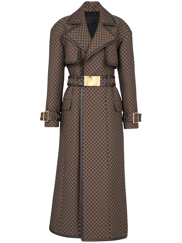 HIGH-STREET-Newest-2024-Fall-Winter-Designer-Coat-Women-s-Belted-Monogram-Jacquard-Trench-Overcoat.webp