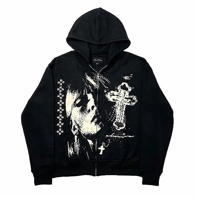 New-black-loose-zipper-hoodie-men-American-cross-head-print-street-Harajuku-oversized-sweatshirt-Y2K-punk.webp