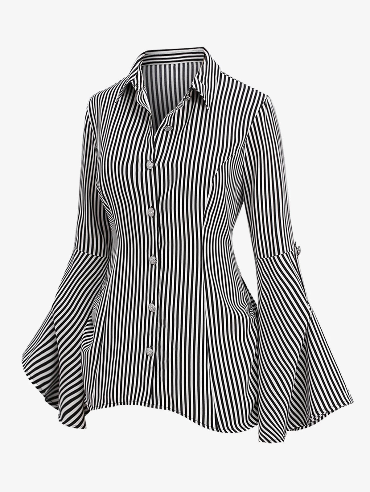 ROSEGAL-Plus-Size-Gothic-Striped-Flare-Sleeves-Blouse-Button-Striped-Back-Ruched-Lace-Up-Shirt-New_9d83a63b-b8b6-4dfe-9acf-a5f5720e893d.webp