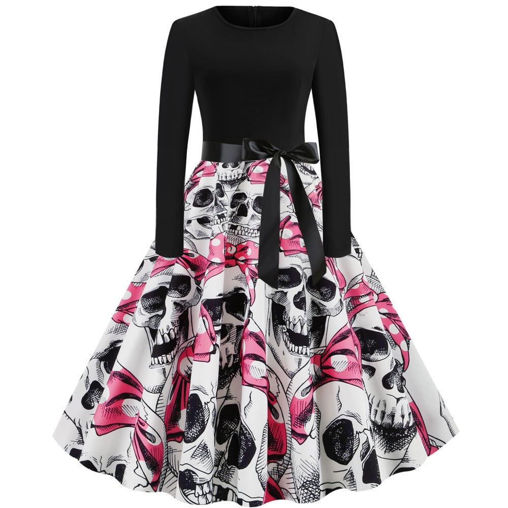 Robe-Halloween-Costumes-Party-Dresses-Women-Long-Sleeve-Skull-Print-Vintage-Pin-up-Rockabilly-Dress-Knee.jpg